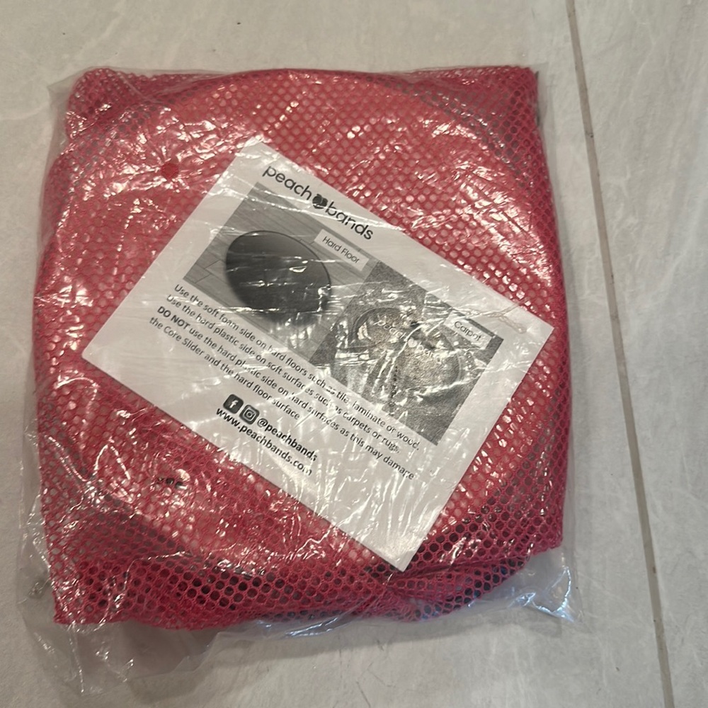 New Peach Bands Workout Disks